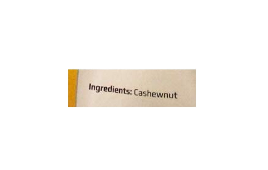 Mirchillion Premium Cashew Regular    Pack  250 grams